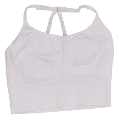 Sports bra (White) from Teveo Elastane, Polyamide
