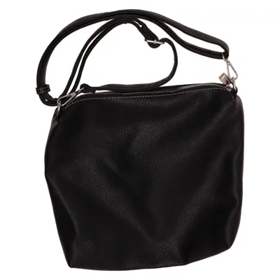 Shoulder-bag (Black) from Emily & Noah Polyester, Polyurethane