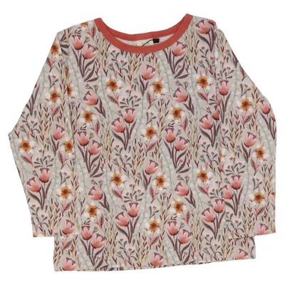 Langarmshirt (Grau, Mehrfarbig) von Alana Bio-Baumwolle