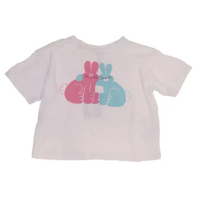T-shirt (Hvid, Pink, Blå) fra Arket Bomuld
