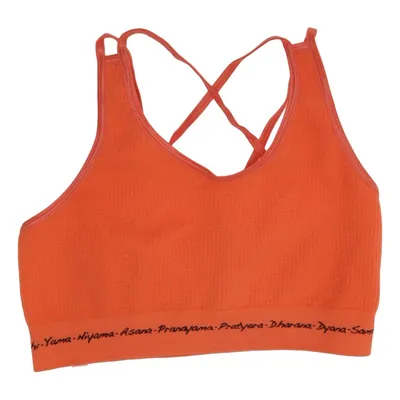 Sports-BH (Orange) fra Yoga Searcher Bomuld, Elastan, Polyamid