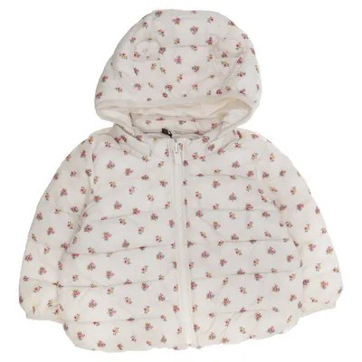 Vinterjacka (Vit, Flerfärgad) från BabyGap Bomull, Polyester