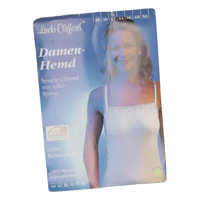 Tanktop (Wit) van Linda Clifford Katoen