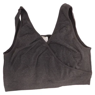 Nursing bra (Gray) from Vertbaudet Elastane, Polyamide, Polyester