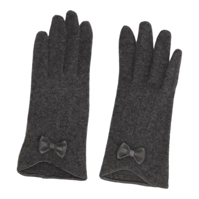 Handschoenen (Grijs) van Made in italy Kasjmier, Polyamide, Wol