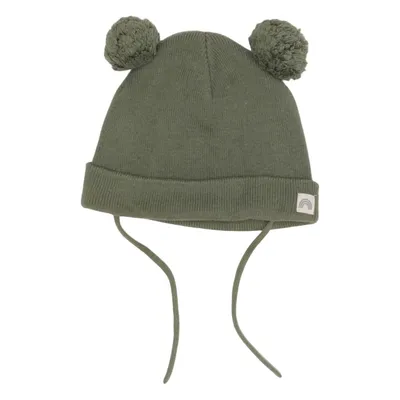 Pompon muts (Groen) van Lindex Baby Katoen
