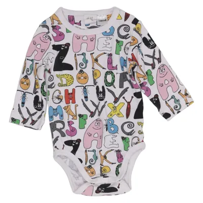 Body (White, Multicolored) from H&M x Barbapapa Organic cotton
