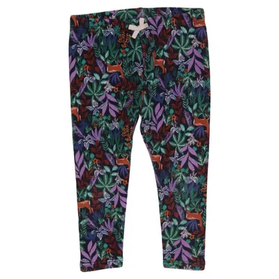 Leggings (Blue, Multicolored) from Au Pareil Au Même