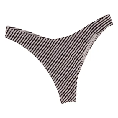 Bikiniunderdel (Sort, Hvid) fra H&M Elastan, Polyester