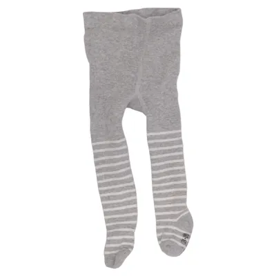 Tights (Gray, White) from Lily & Dan Cotton, Elastane, Polyamide