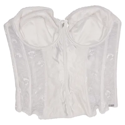 Bustier (Wit) van Poirier Elastaan, Polyamide