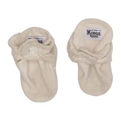 Chaussons pour bébé (Beige) de Kings & Rebels