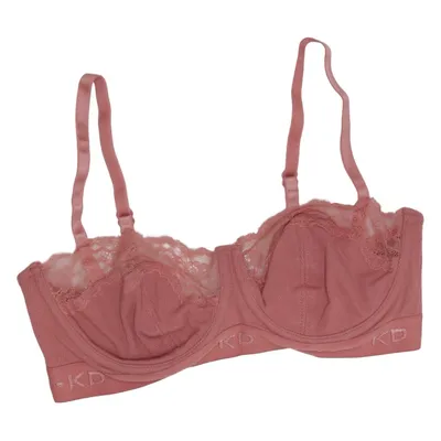 Bra (Pink) from Hunkemöller x NA-KD Cotton, Elastane
