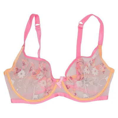 Bra (Pink, Orange, White) from Primark Polyamide, Polyester
