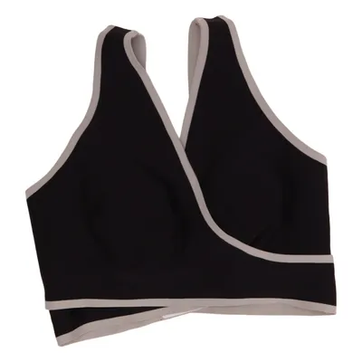 Sports bra (Black, Gray) from Oysho