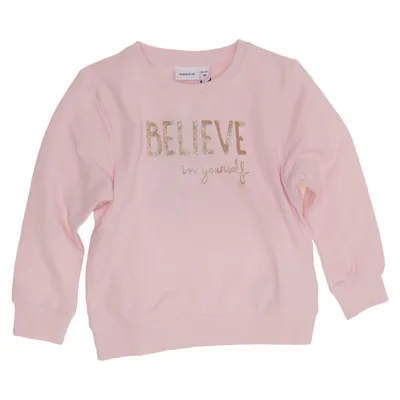 Sweatshirt (Pink) from Name It Elastane, Organic cotton