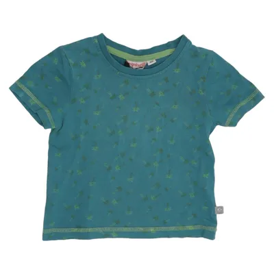 T-shirt (Blå, Grön) från Liegelind Bomull, Elastan