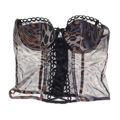Bustier (Svart, Brun, Grå)