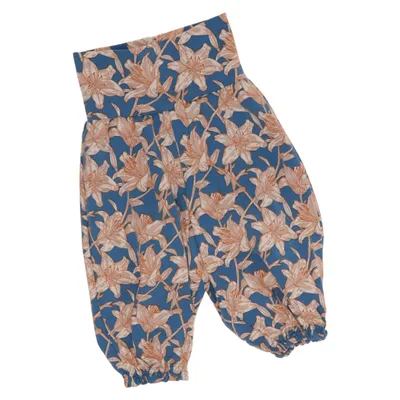 Harem pants (Blue, White, Brown) from Müsli Cotton, Elastane