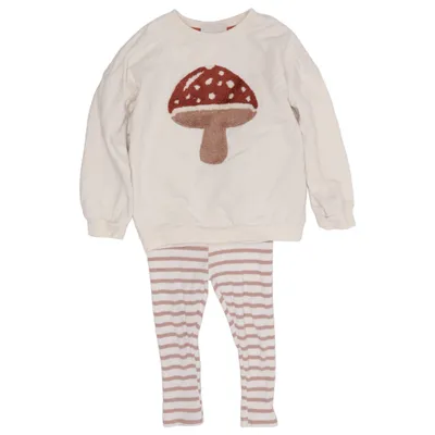 Set (Vit, Brun, Flerfärgad) från Baby Bomull, Polyester