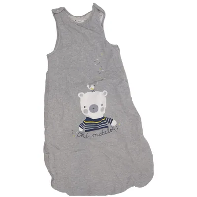 Swaddle sack (Gray, Blue, White, Yellow) from Vertbaudet Cotton, Polyester