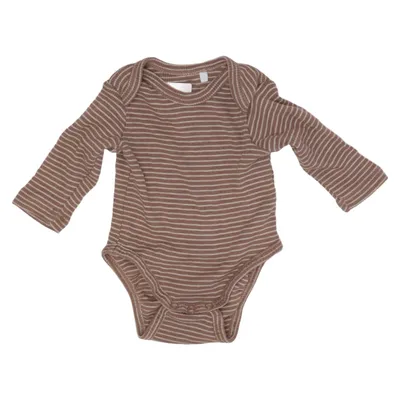 Body (Brun, Hvid) fra Topomini Uld, Silke