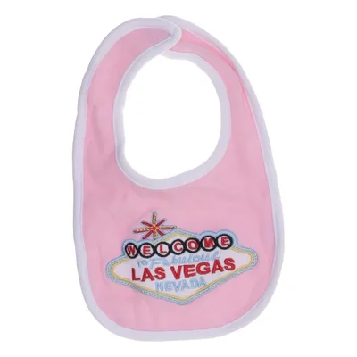 Bib (Pink) from Las Vegas Baby