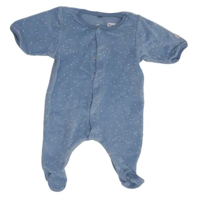 Rompertjes (Blauw) van Petit Bateau Organisch katoen