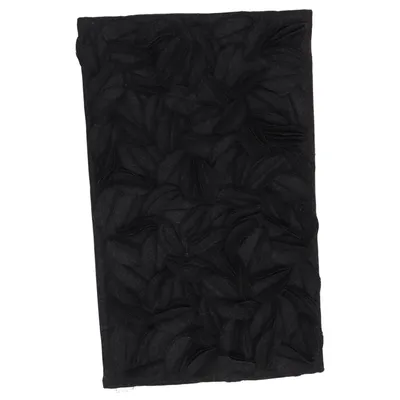 Housse de coussin (Noir) de Pod Polyester, Laine