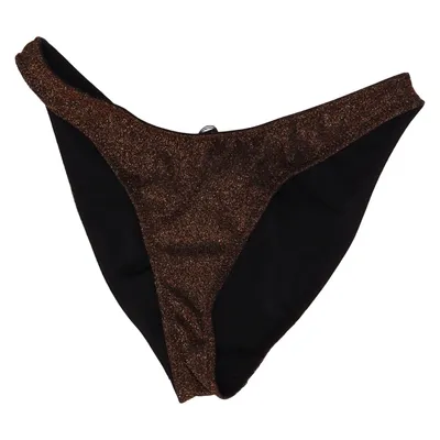 Bikini bottom (Black, Brown) from Triangl Elastane, Metallic fiber, Polyamide