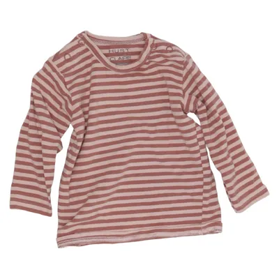 Langærmet t-shirt (Brun, Beige) fra Hust and Claire Bomuld, Elastan