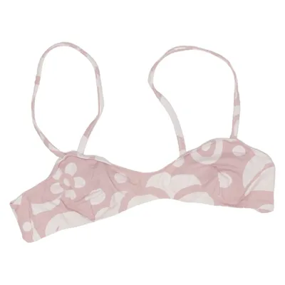 Bikini top (Pink, White) from Marni Elastane, Polyamide