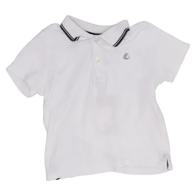 Polo (Blanc) de Petit Bateau Coton