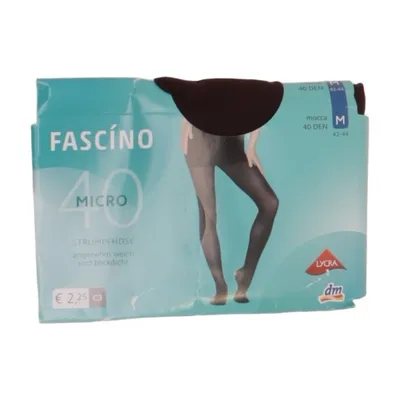 Nylon tights (Black) from Fascino