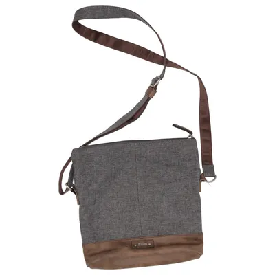 Shoulder-bag (Gray, Brown) from Zwei