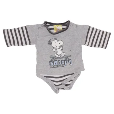 Body (Grå, Hvid, Sort) fra Snoopy Bomuld, Polyester