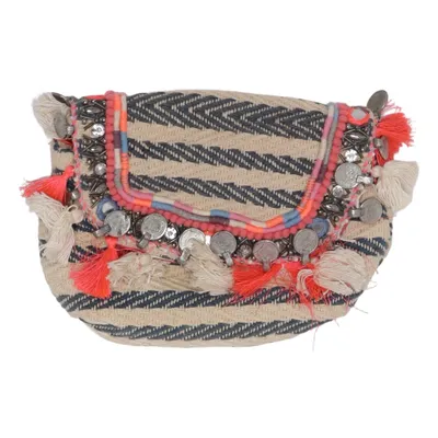Shoulder-bag (Beige, Blue, Multicolored) from Accessorize Cotton, Polyester
