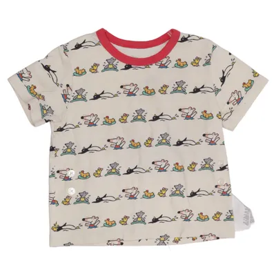 T-shirt (Maisy) fra Uniqlo Baby Bomuld, Elastan, Polyester