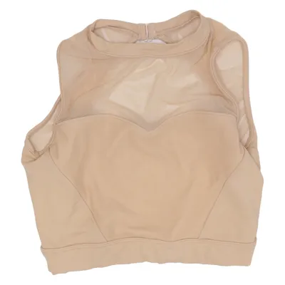 Sports bra (Beige) from Bloch Elastane, Polyamide, Polyester