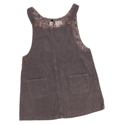 Latzkleid (Grau, Mehrfarbig) von Zara BabyGirl Baumwolle