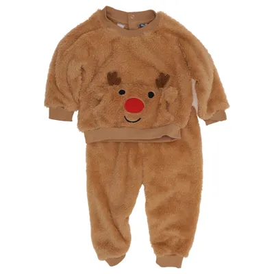 Mjukisset (Brun, Flerfärgad) från Lupilu Polyester