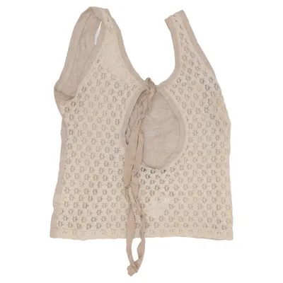 Bralette (Beige) from Alberta Ferretti