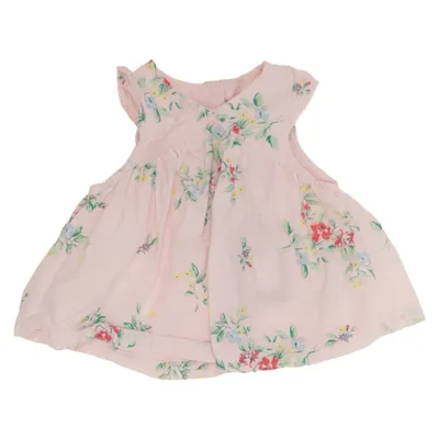 Dress (Pink, Multicolored) from Petit Bateau Cotton