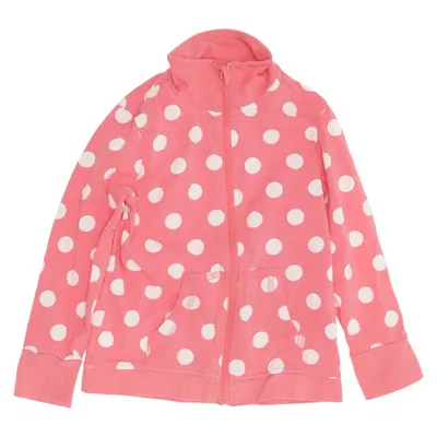 Fleecejakke (Pink, Hvid) fra Kids by Tchibo Bomuld
