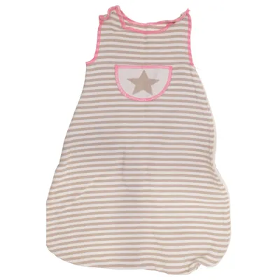 Swaddle sack (Beige, White, Pink) from David Fussenegger Cotton, Viscose