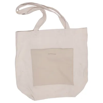 Stofpose (Hvid, Beige) fra Kapten & Son