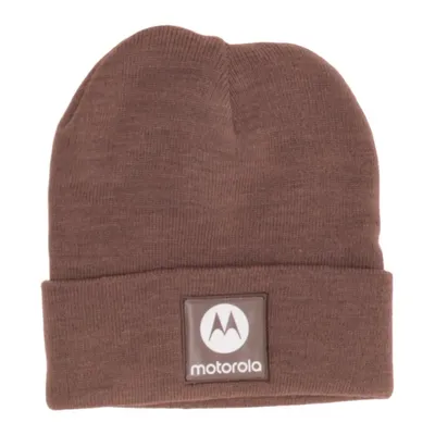 Beanie (Brown) from Motorola Acrylic, Recycled polyester