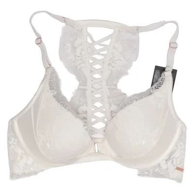 Bra (White) from Noir by Hunkemöller Elastane, Polyamide, Polyester
