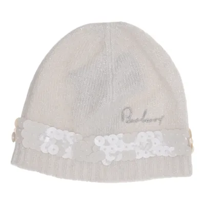 Mössa (Beige) från Burberry Angora, Metallfiber, Polyamid, Polyester