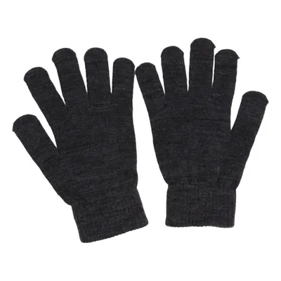 Gloves (Gray) from Laura Torelli Acrylic, Elastane